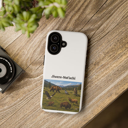 Otoe-Missouria Phone Tough Case — Bold 'Tough Cases' Graphic Protective Cover