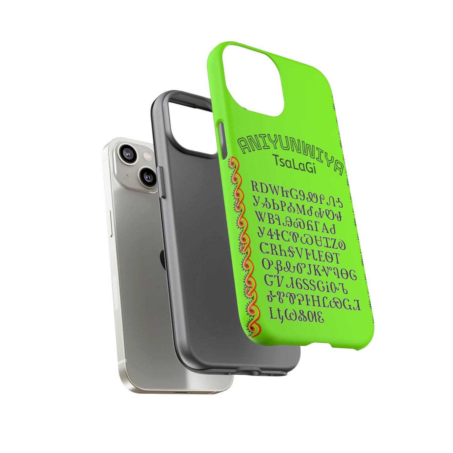 Cherokee Phone Case — Anityuniwya TsaLaGi Star Design (Protective Tough Case)