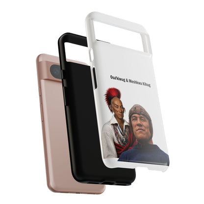 Sac&Fox Phone Case — 'Blackhawk' Raven Crest Protective Tough Case