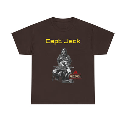 Capt. Jack Graphic Tee — Rebel Archer Vintage Arrow Back Print