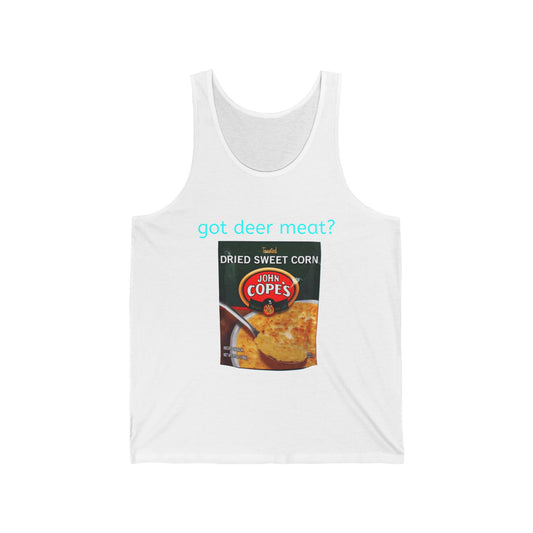 Got Deer Meat? Vintage Canned Corn Graphic Tank — Hunting Arrows Tee