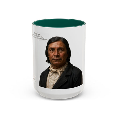 Chitto Harjo Portrait Mug — Historical Native American Portrait Coffee Mug (11oz, 15oz)