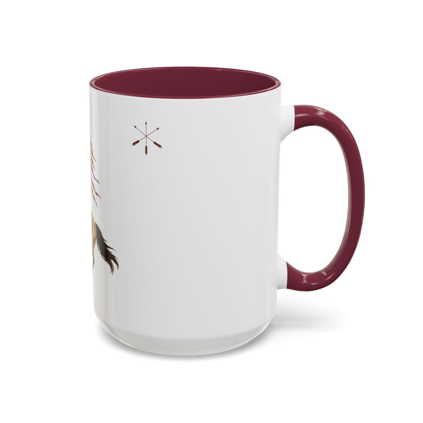 Comanche Numunah ‘Lords of the Plains’ Horseman Coffee Mug — Native Warrior Ceramic Mug (11oz/15oz)