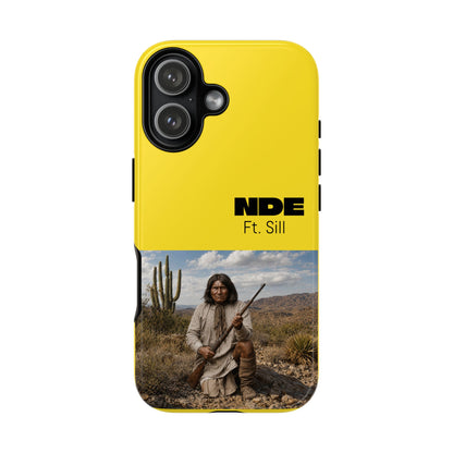 Ft. Sill Phone Case — Yellow ‘NDE Ft. Sill’ Desert Photo Protective Cover