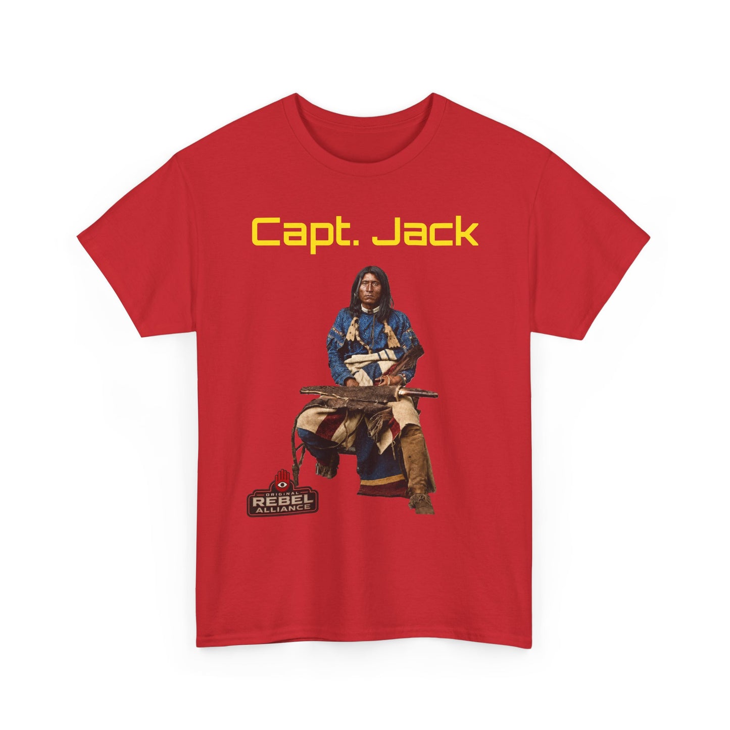 Capt. Jack Graphic Tee — Vintage Captain Illustration Shirt