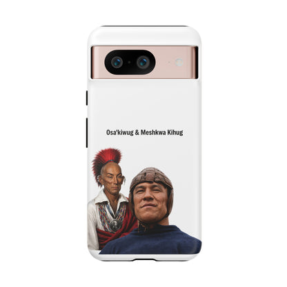 Sac&Fox Phone Case — 'Blackhawk' Raven Crest Protective Tough Case