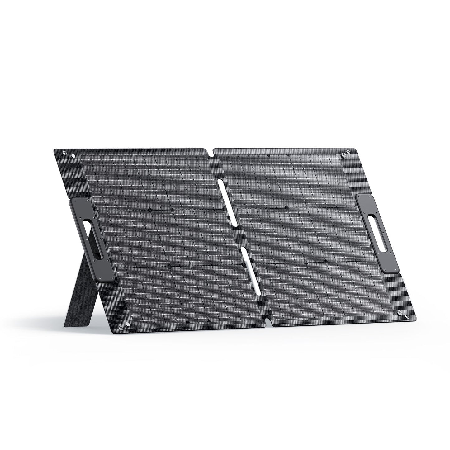 Solar Panel 100W for Portable Power Station EB3A AC2A AC70 AC180 Elite 200 V2 Foldable Solar Charger with Adjustable Kickstands for RV, Camping, Blackout