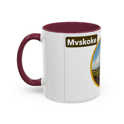 Muscogee Scenic Harvest Coffee Mug – Rustic Countryside Landscape 11oz/15oz