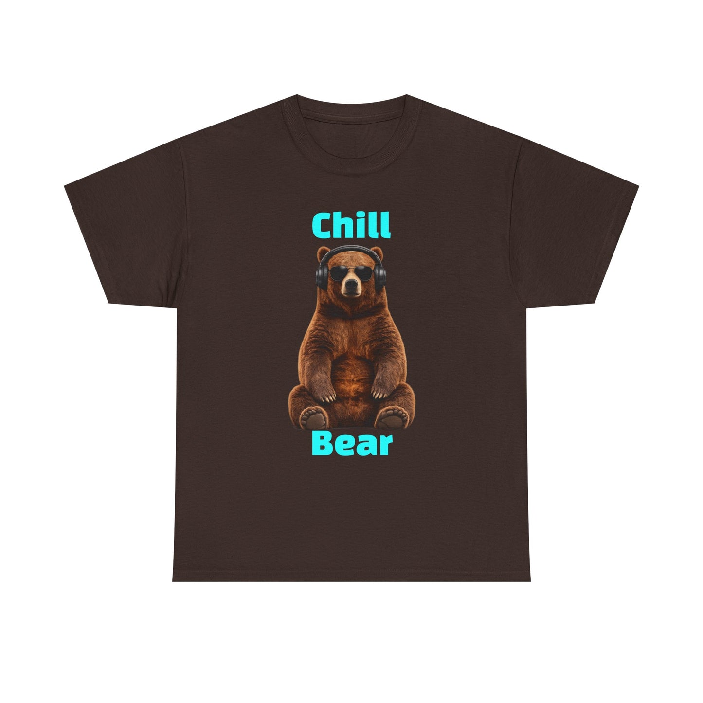 Chill Bear Tee — Cute Relaxed Bear Graphic T-Shirt