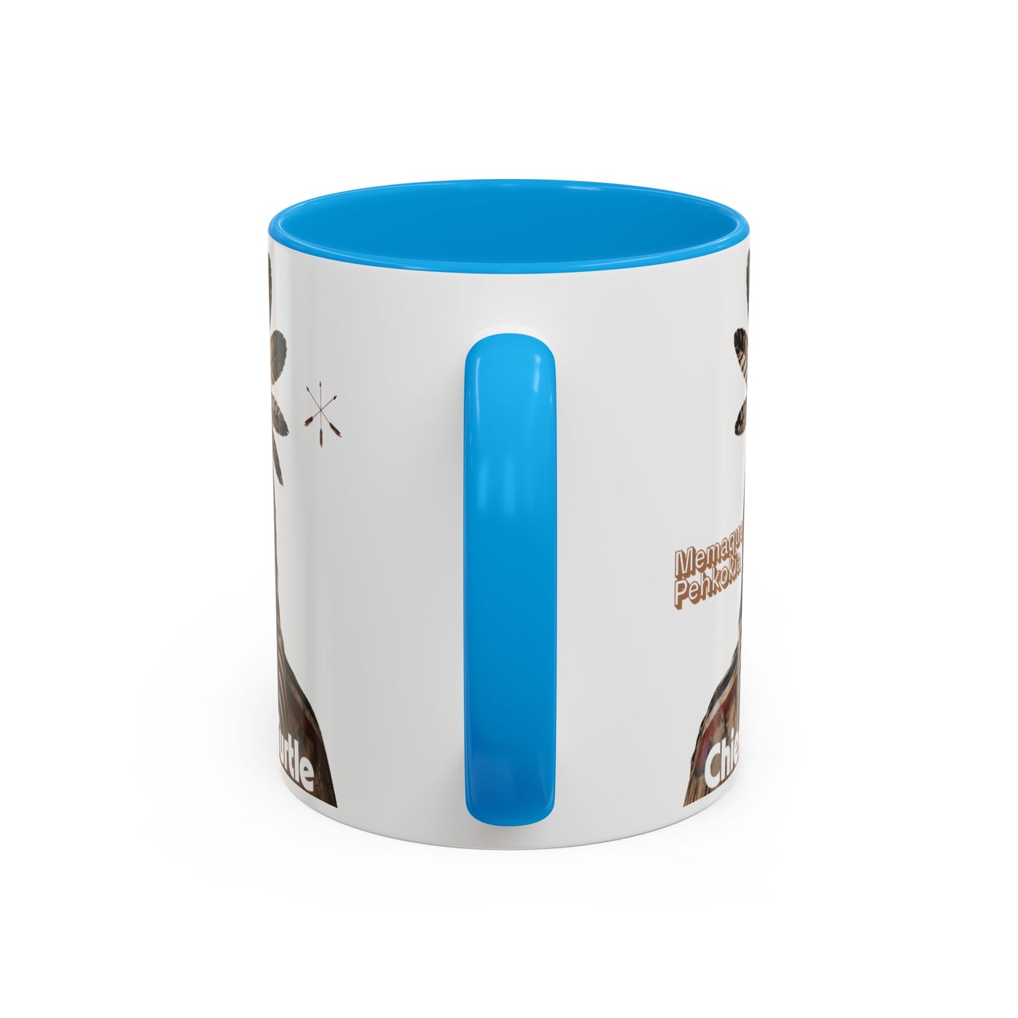 Miami Ceramic Mug — 'Chief Little Turtle' Native Warrior Portrait (11oz & 15oz)
