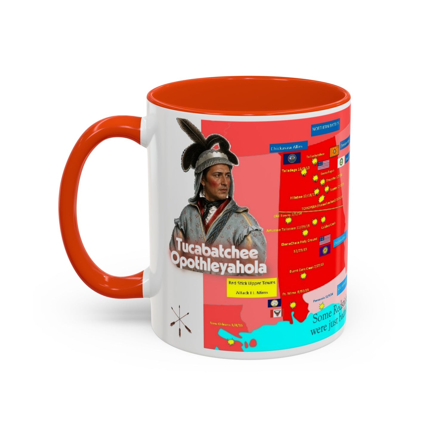 Opothleyahola Colorful Mugs (11oz, 15oz)