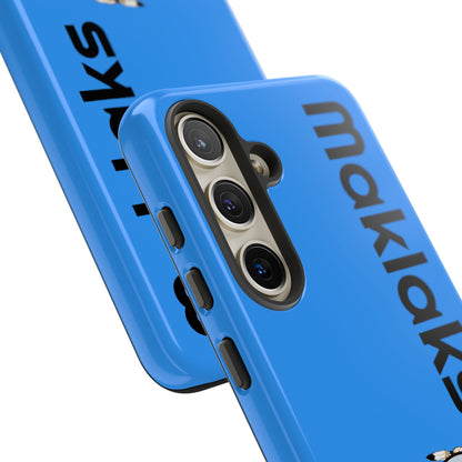 Modoc Blue 'Maklaks' Tough Phone Case with Eagle Drum Design