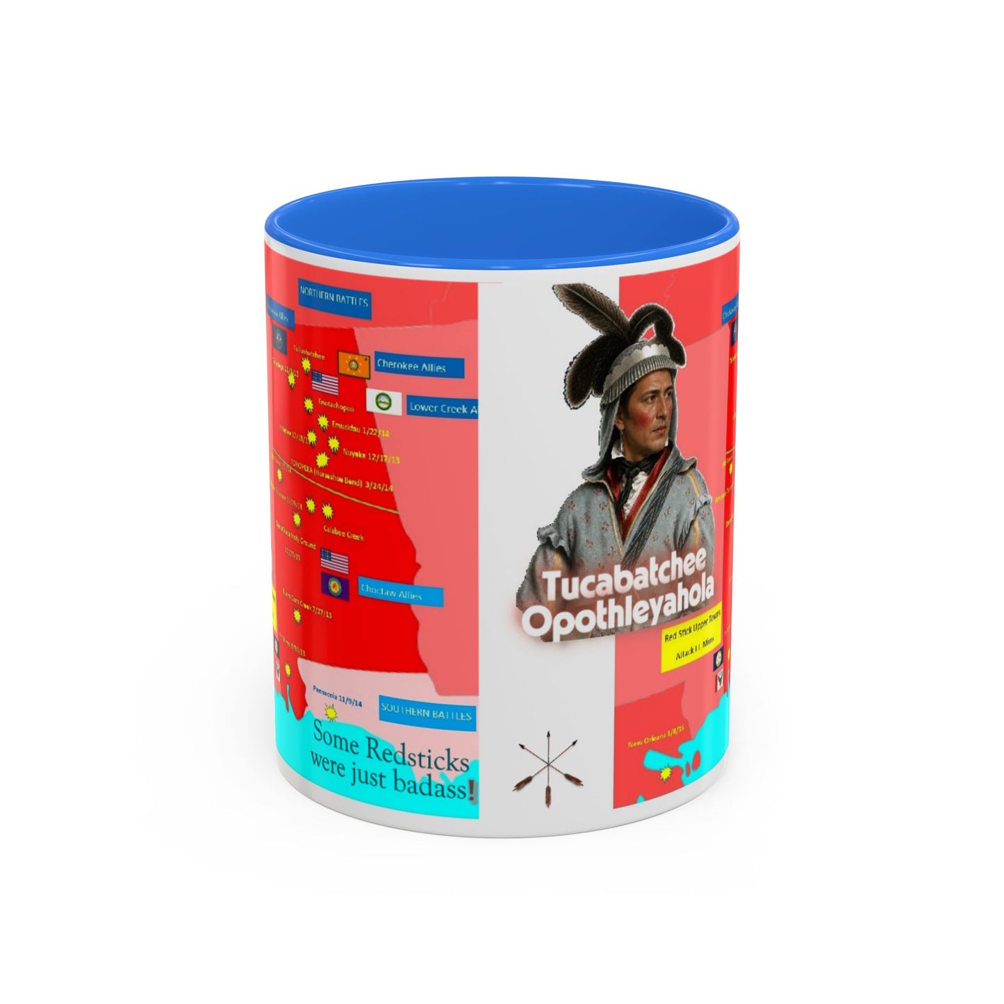 Opothleyahola Colorful Mugs (11oz, 15oz)