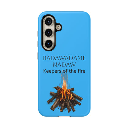 Pottawatomi Tough Cases: 'Badawadame Nadaw' Campfire & Tools Phone Case
