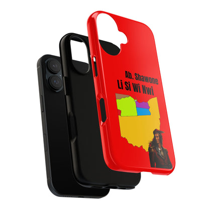Absentee Shawnee homelands Phone Case — 'Li Si Wi Ni' Design