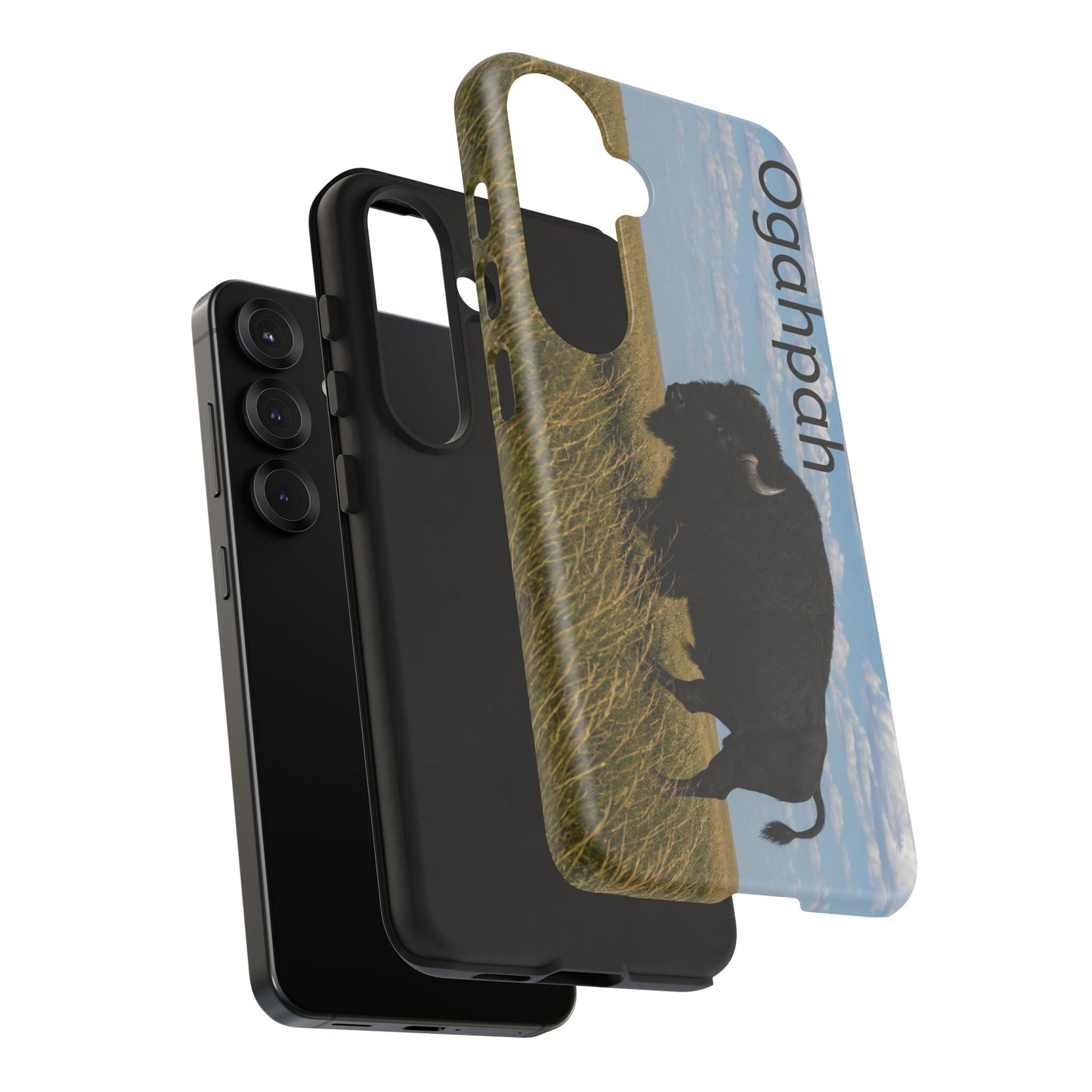 Quapaw Ogahpah Buffalo Phone Case — Native-Inspired Tough Case