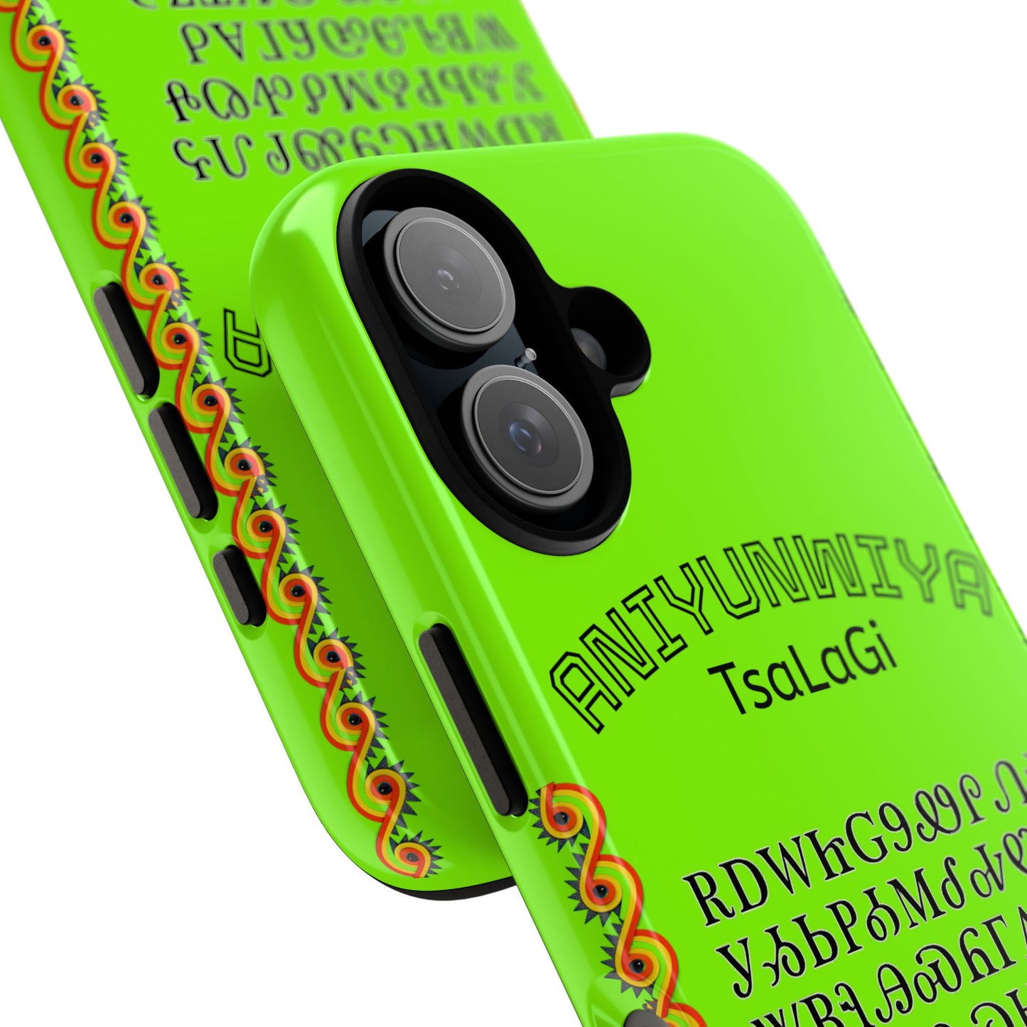 Cherokee Phone Case — Anityuniwya TsaLaGi Star Design (Protective Tough Case)