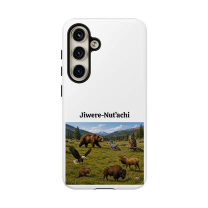 Otoe-Missouria Phone Tough Case — Bold 'Tough Cases' Graphic Protective Cover