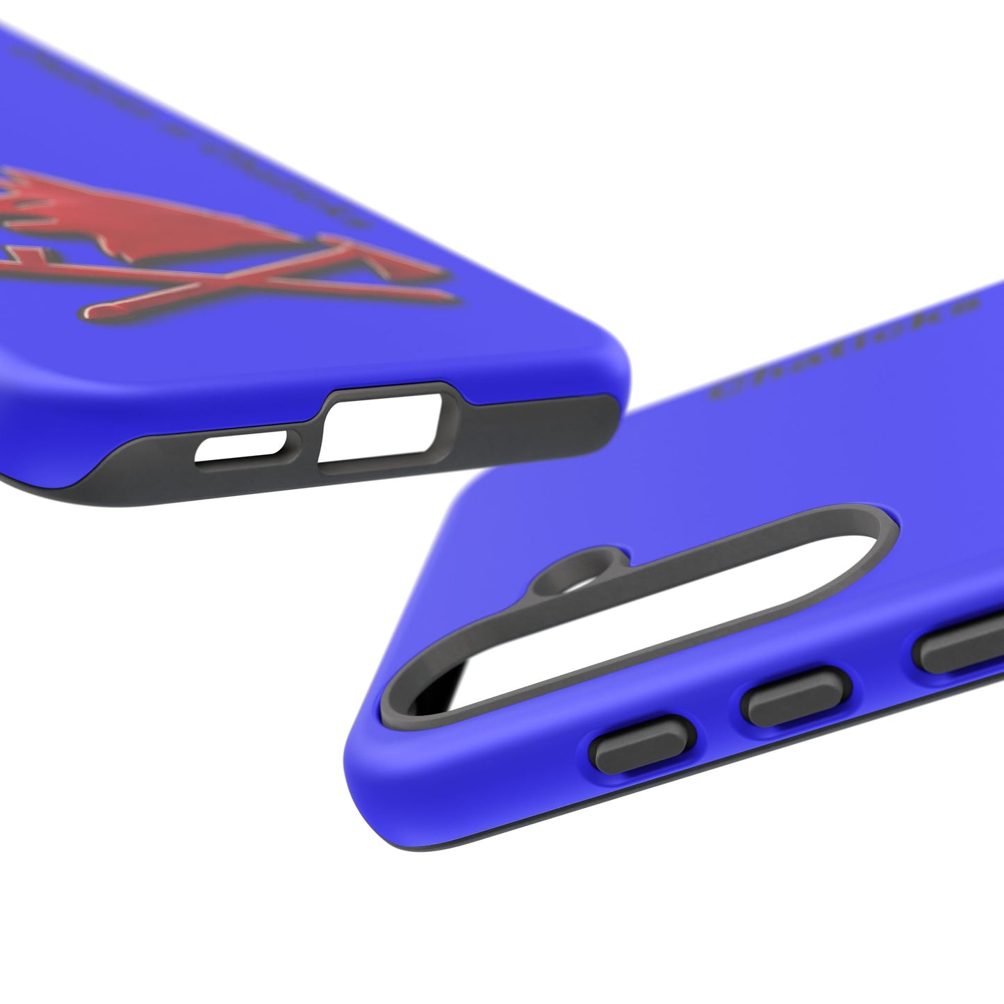 Pawnee Phone Case — Blue 'Chaticks si Chaticks' Wolf Logo Tough Case