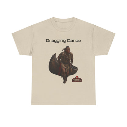 Dragging Canoe Canoe Warrior T-Shirt — Native American Historical Tribute Tee