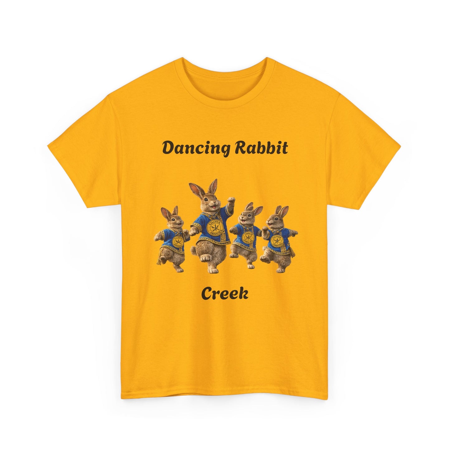 Dancing Rabbit Creek Tee — Vintage Dancing Bunnies Graphic T-Shirt
