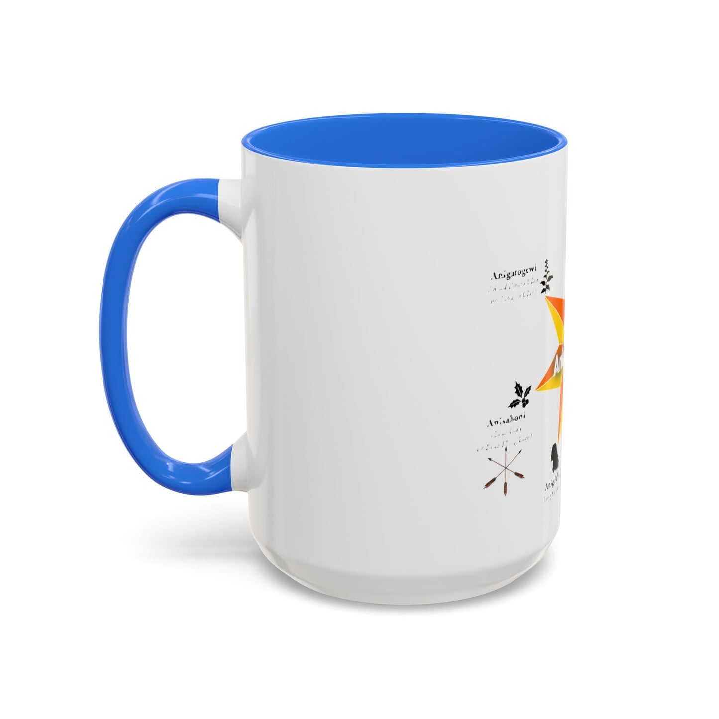 Aniyunwiya Star Map Coffee Mug — Native Seneca/Onondaga Language Names