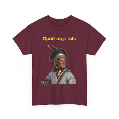 Opothleyahola Text — Historical Tribute Shirt