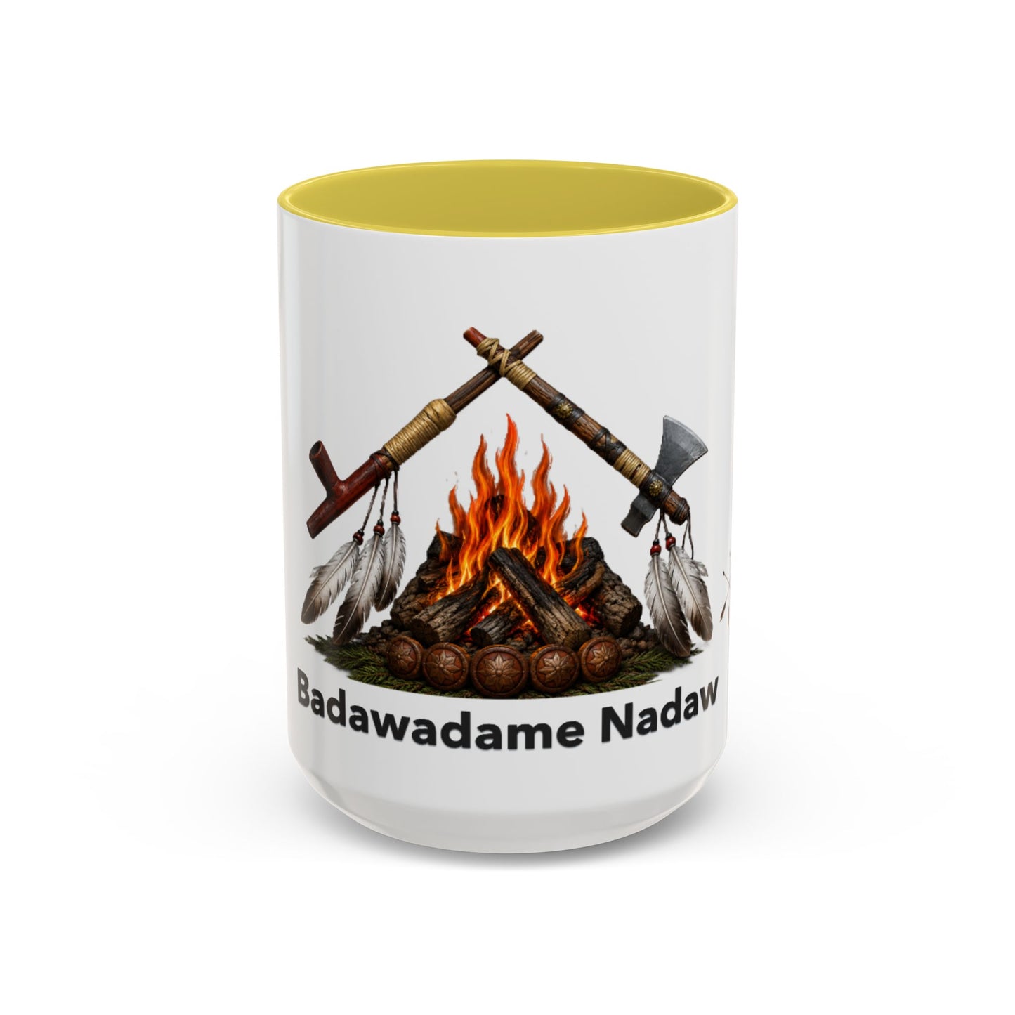 Potawatomi Native Pride Campfire Mug — Badawadame Nadaw Design (11oz/15oz)