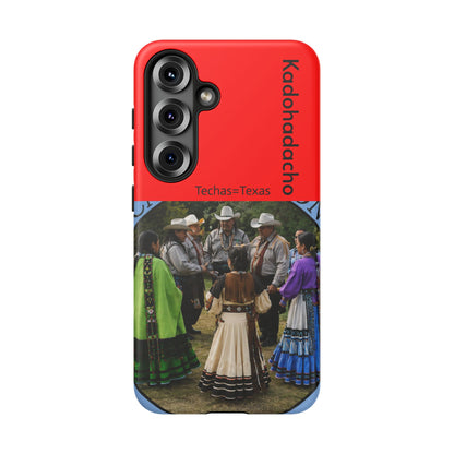 Caddo Phone Case – Native Dancers Photo Design (Kaddhadachto)