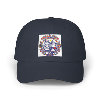 Tulsa OK Vintage Bison Patch Dad Cap