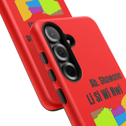Absentee Shawnee homelands Phone Case — 'Li Si Wi Ni' Design