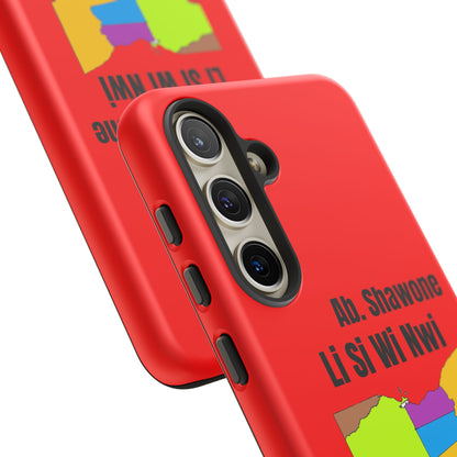 Absentee Shawnee homelands Phone Case — 'Li Si Wi Ni' Design