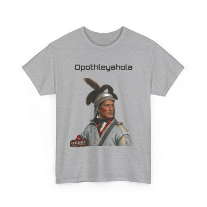 Opothleyahola Text — Historical Tribute Shirt