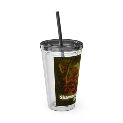 Shawnee Absentee Sunsplash Tumbler with Straw, 16oz