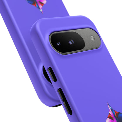 Tonkawa Phone Case — Tonkkaweya Sunrise Design (Protective Purple Hard Shell)