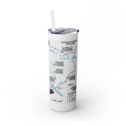 Blackhawk Skinny Tumbler 20oz – "BlackHawk could teach Yoda" Design