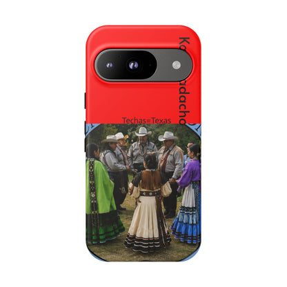 Caddo Phone Case – Native Dancers Photo Design (Kaddhadachto)
