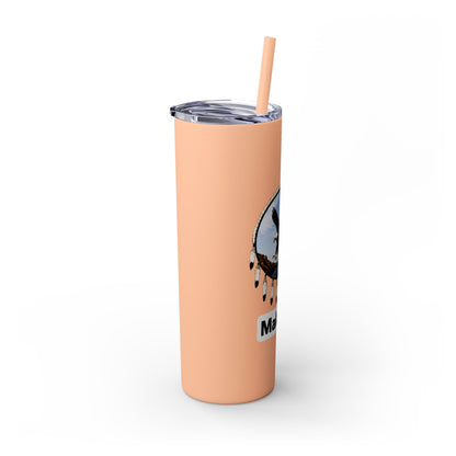 Modoc Eagle Skinny Tumbler – 20oz Straw Travel Cup (Maklaks)