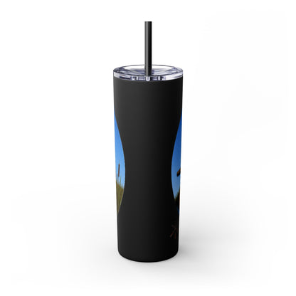 Ottawa Adawe Canoe Skinny Tumbler — 20oz Insulated Travel Cup with Straw