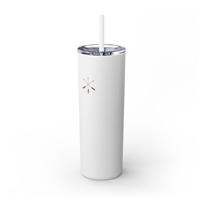 Modoc Eagle Skinny Tumbler – 20oz Straw Travel Cup (Maklaks)