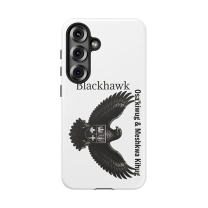 Sac&Fox Phone Case — 'Blackhawk' Raven Crest Protective Tough Case