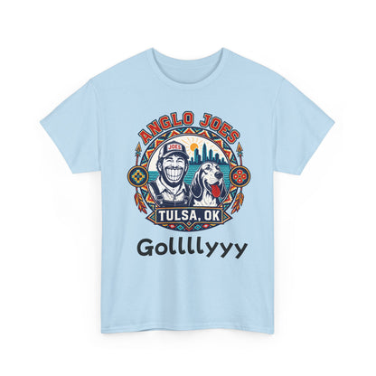 Anglo Joe’s Tulsa Tee Gollllyyyy — 'Gollllyyy' Retro Sports Graphic T-Shirt