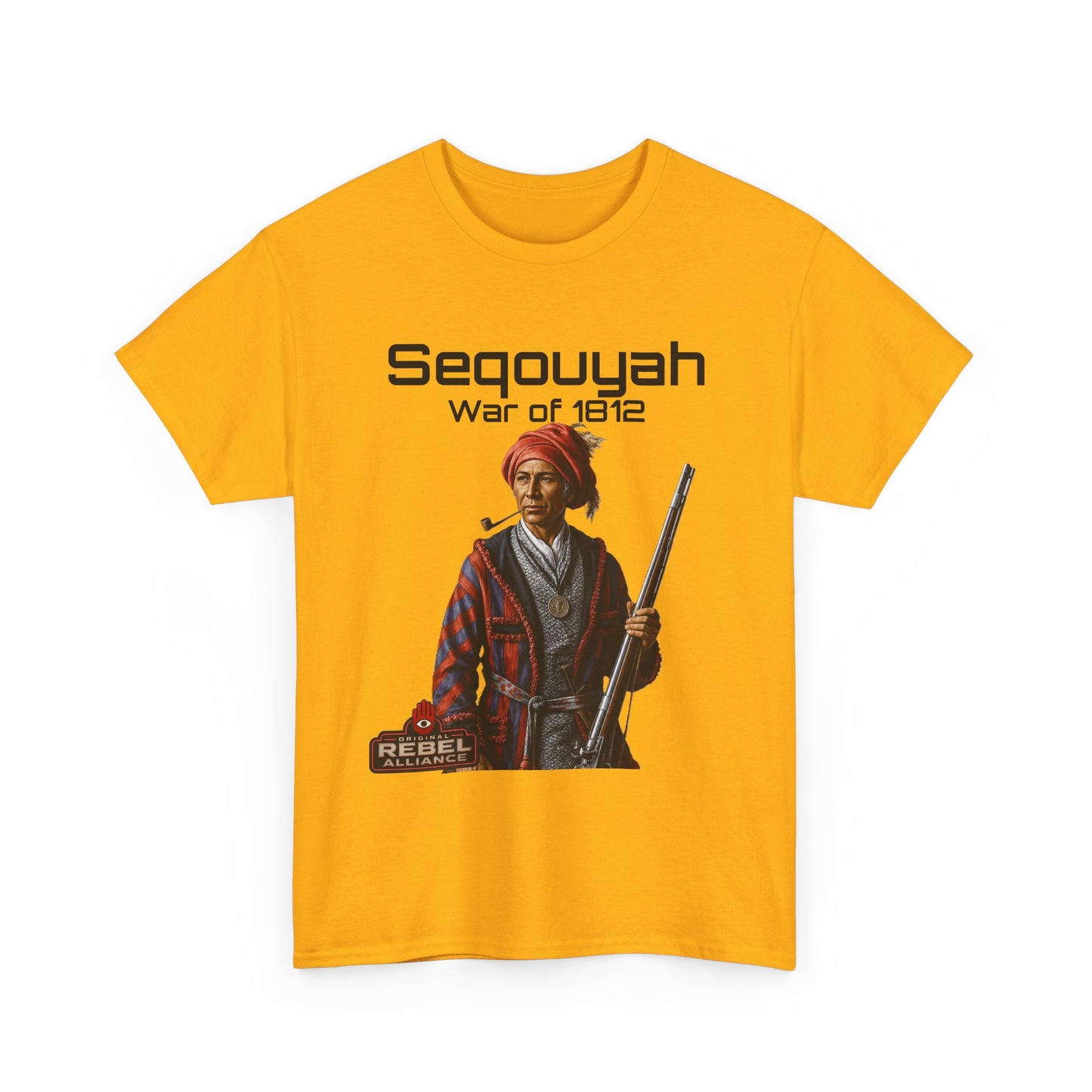 Sequoyah War of 1812 T-Shirt — Native American Historical Tee