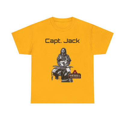 Capt. Jack Graphic Tee — Rebel Archer Vintage Arrow Back Print