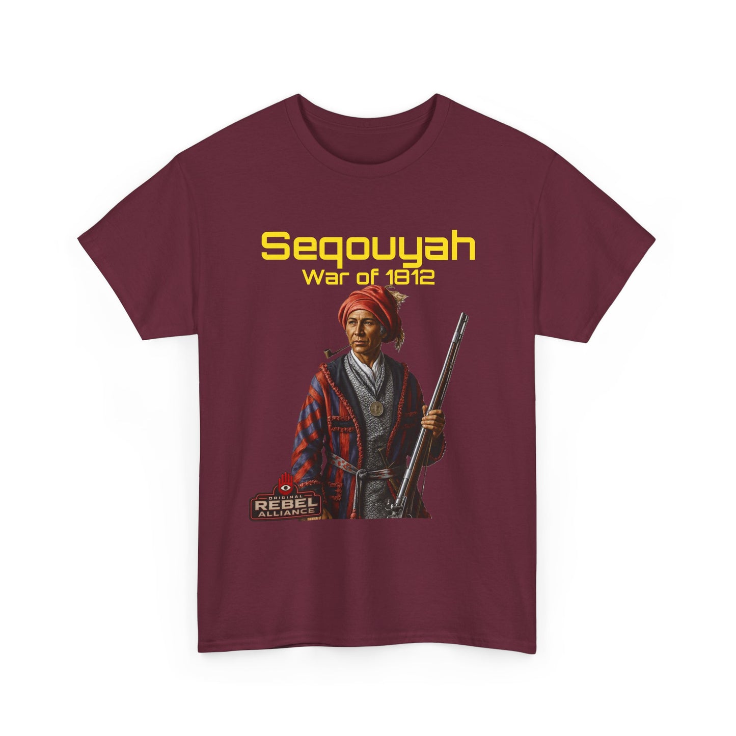 Sequoyah War of 1812 T-Shirt — Native American Historical Tee