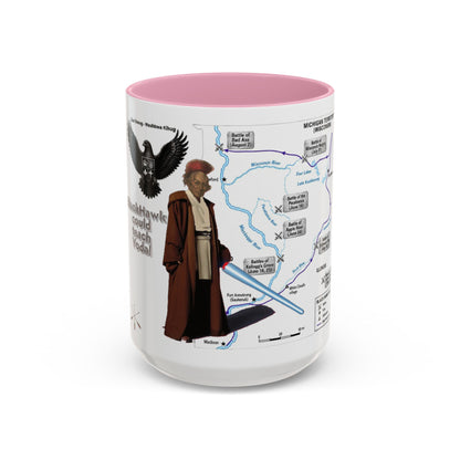 Blackhawk Map Mug — Obi-Wan Kenobi Illustrated Coffee Cup (11oz/15oz)