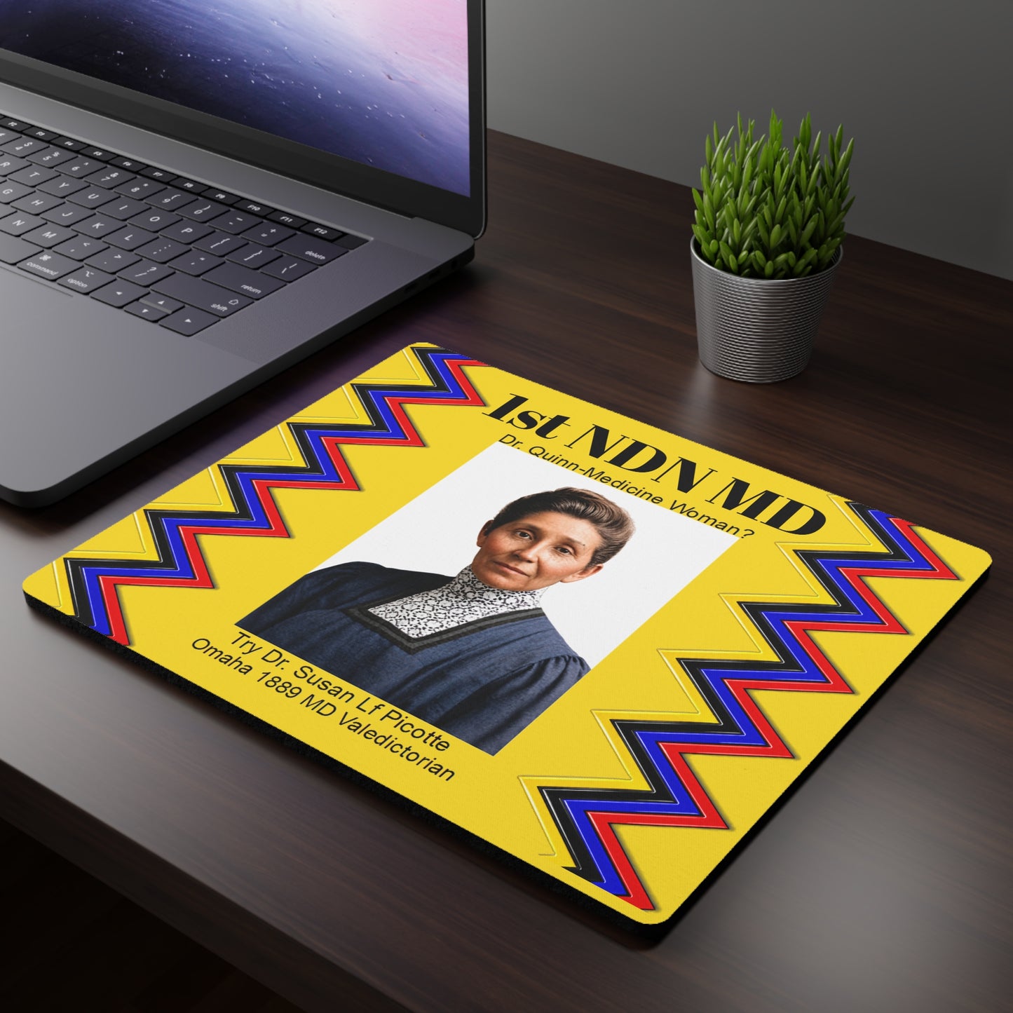 Dr. Susan Rectangular Mouse Pad