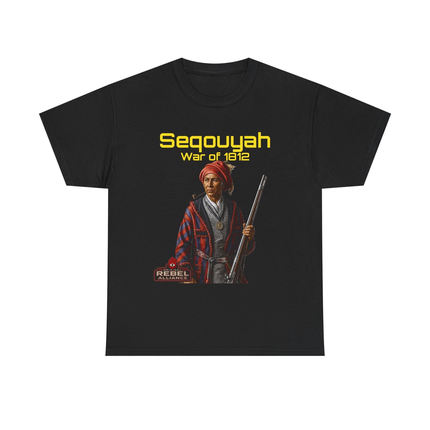 Sequoyah War of 1812 T-Shirt — Native American Historical Tee