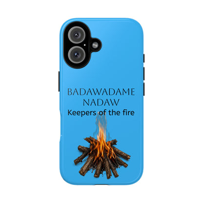 Pottawatomi Tough Cases: 'Badawadame Nadaw' Campfire & Tools Phone Case