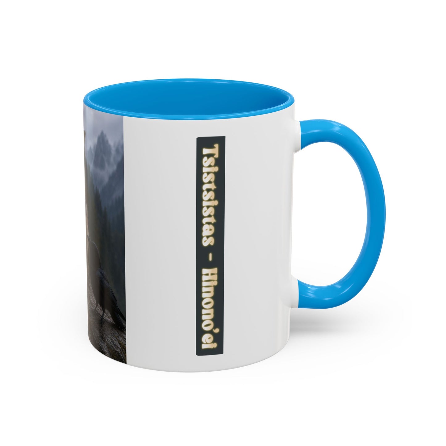 Cheyenne Arapaho Native Heritage Shield Coffee Mug – 'Tsistsistas / Hinono’ei' 11oz & 15oz